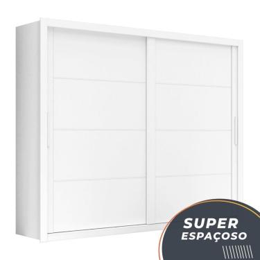 Imagem de Guarda Roupas Casal Imperador Zanzini Branco Branco