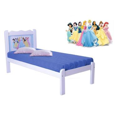 Imagem de Cama Solteiro Princesa Anita Werlang Branco