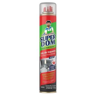 Imagem de Gás de Isqueiro Spray Adaptadores Super Dom 250ml - Domline