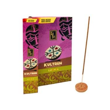 Imagem de Incenso Lavanda - Kúltrun - 15g com Mini Incensário - no-brand