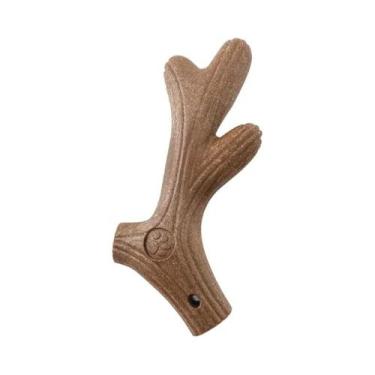 Imagem de Brinquedo Interativo Para Roer Dentes De Cães, Osso De Bambu, Resisten