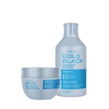 Imagem de Kit Shampoo + Máscara Gold Black - Amend