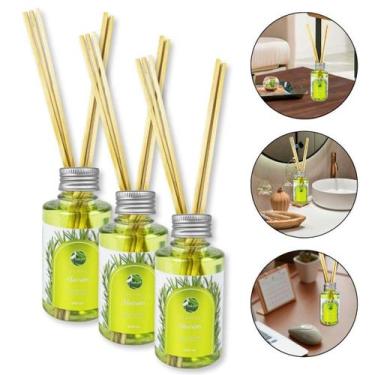 Imagem de Kit 3 Aromatizador Ambientes Alecrim 200Ml Pantanal Aromas
