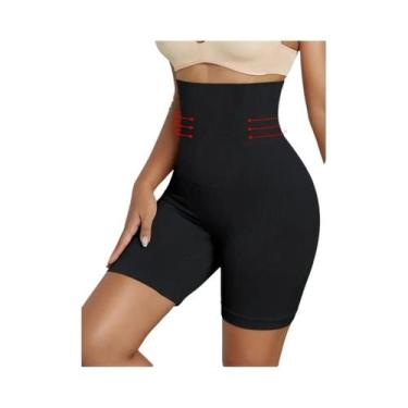 Imagem de Calcinha Modeladora De Cintura Alta Com Controle De Abdômen E Efeito L