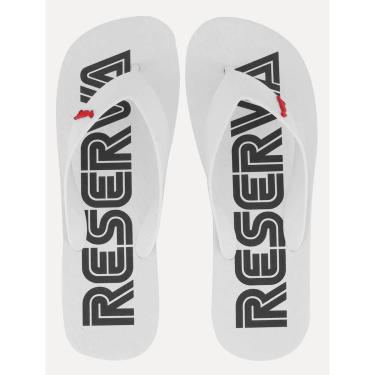 Imagem de Chinelo Reserva Masculino Contorno Branco-Masculino