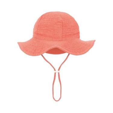 Imagem de Chapéus De Sol Para Bebês Com Estampa Floral 0-12M Ajustáveis Para Men