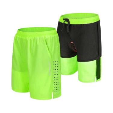 Imagem de Bermudas Masculinas Para Mountain Bike Com Almofada Interna WOSAWE, Ca