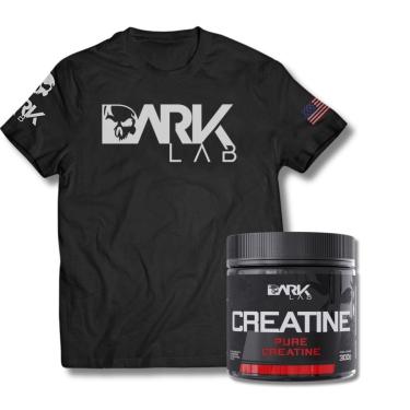 Imagem de Kit Creatina 300g + Camiseta Dark Lab-Unissex