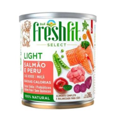 Imagem de Ração Úmida Light Salmão e Peru Fresh Fit 280g - SPIN PET