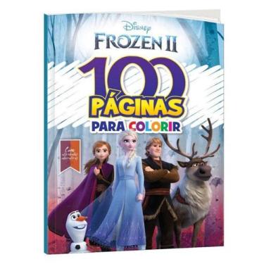 Imagem de 100 Paginas p Colorir Disney Frozen 2