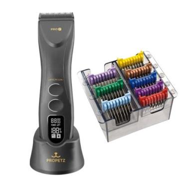 Imagem de Maquina De Tosa Pro7 Pet Propetz + Kit Adaptador Bravura