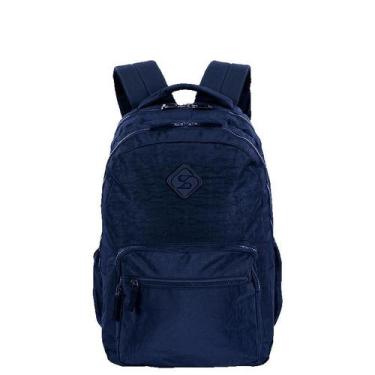 Imagem de Mochila 2 Compartimentos Sestini College Crinkle 3 - Azul, Azul