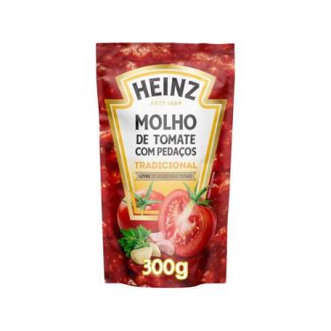 Imagem de Molho de Tomate com Pedaços Tradicional 300g Original Heinz, 300g, Tra