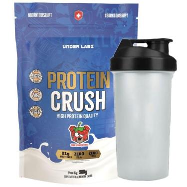 Imagem de Whey Protein Strawbear Swiss 900g Coqueteleira - Under Labz-Unissex