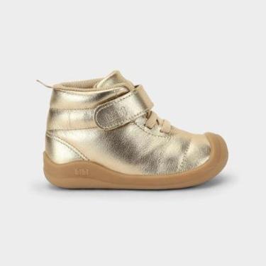 Imagem de Bota Infantil Bibi Fisioflex 5.0 Dourado-Feminino