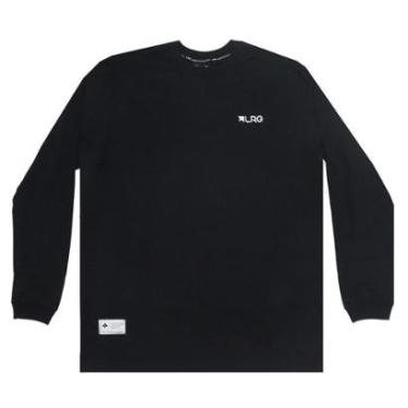 Imagem de Camiseta Manga Longa LRG Research Over Knit - Preto-Masculino