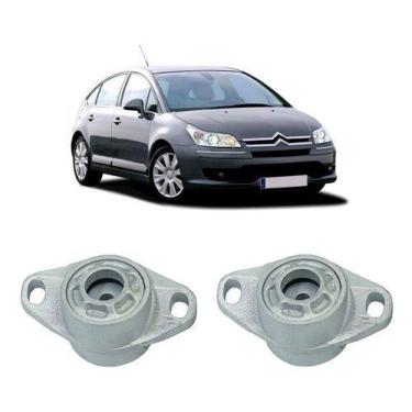 Imagem de Par Batente Amortecedor Traseiro Citroen C4 2005 2006 2007 - QualyKits