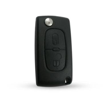 Imagem de Carcaça Chave Canivete Oca 2 Botões Citroen C3