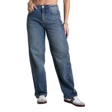 Imagem de Calça Jeans Sawary Barrel - 282582 - Azulbr 44, Azul, 44