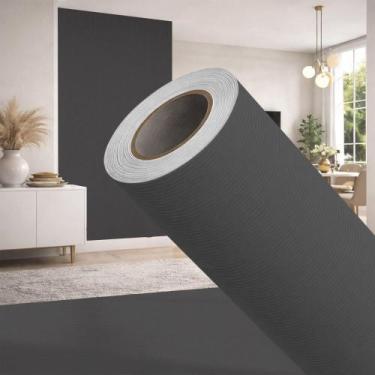 Imagem de Revestimento Adesivo Premium Touch Textura Cinza Linhas 5M - Open Star