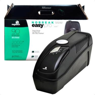 Imagem de Nobreak Ragtech 2000VA CBuTI 20NEP4037 Senoidal Easy Pro Trivolt