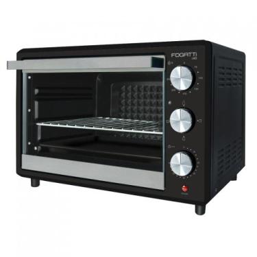Imagem de Forno Elétrico de Bancada 40 Litros Fogatti Black i40, Preto, 220V