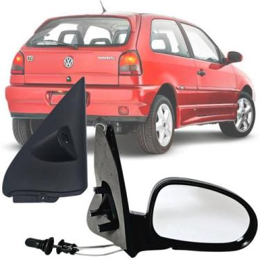 Imagem de Retrovisor Direito Gol bola Parati G2 95 96 97 98 99 2 Portas Com Acab