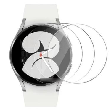 Imagem de 3x Protetor De Tela Vidro Para Galaxy Watch4 40mm SM-R860 - Teck King,