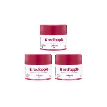 Imagem de Kit 3un Red Apple Antitranspirante Creme Unissex