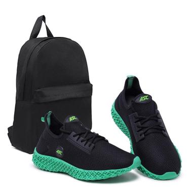 Imagem de Combo Tênis Ortopédico Feminino Mochila – Conforto, Leveza e Modernidade para Academia-...