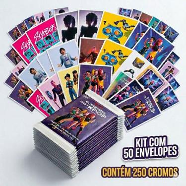 Imagem de Kit Figurinhas Blister Guerreiras do K-Pop Oficial 50 Envelopes (250 C