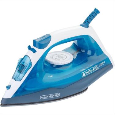 Imagem de Ferro de Passar a Vapor Black+ Decker FX2150 - Base Antiaderente - 1200W - Reservatório...