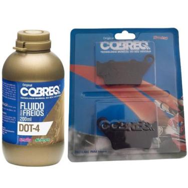 Imagem de Pastilha Freio Traseiro, Fluido Xt 660 2004 Á 2015 Kit - COBREQ