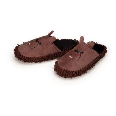 Imagem de Pantufa Chinelo Quarto Urso Plush Pelucia Inverno Frio Bicho - PANTUFA