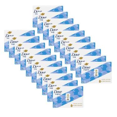 Imagem de Kit 20 Sabonetes Em Barra Dove Original 90g