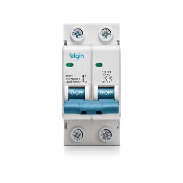 Imagem de Disjuntor din bipolar 32a curva c 3ka branco elgin