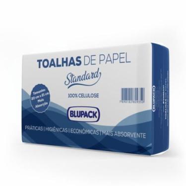 Imagem de P. toalha blupack standard 100% celulose 20x20 fd