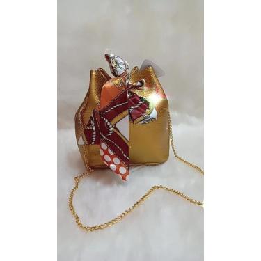 Imagem de Bolsa Saco - S e N bijux , Dourado