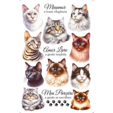 Imagem de Transfer de Imagem Small - Gatinhos - TIS-065 - Litoarte