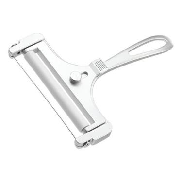 Imagem de Fatiador De Queijo E Presunto Aço Inox Com Fio Ajustável Única - Genér