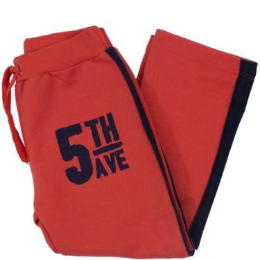 Imagem de Calça Infantil Masculina Hering Kids 559pllg10 , Vermelho, P
