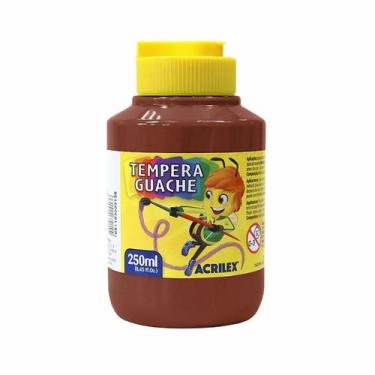 Imagem de Tinta Têmpera Guache Acrilex 250ml  Alta Cobertura e Cores Vivas -, Ma