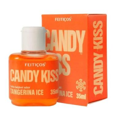 Imagem de Candy Kiss Tangerina Ice  Calda Beijável com Efeito Gelado 35ml - FEIT