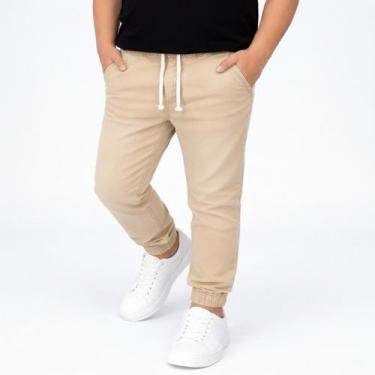 Imagem de Calça Jogger Jeans Infantil Bebê Menino Masculina 4 ao 14 Anos - Volgu