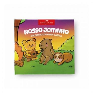 Imagem de Livro de colorir Nosso Jeitinho - Colorindo com Faber-Castell
