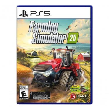 Imagem de Jogo Giants Software Farming Simulator 25 para Playstation 5 com Pacote Macdon e 5 Máquinas