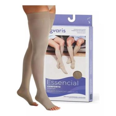 Imagem de Meia Sigvaris Select Comfort Premium Meia Coxa 7/8-20-30mmhg, P