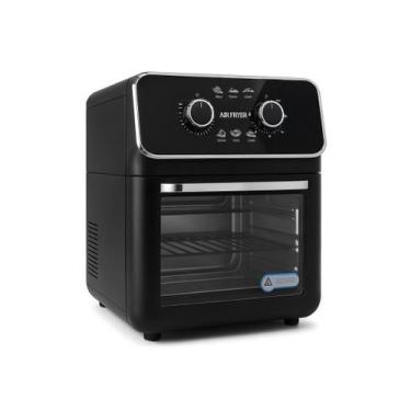 Imagem de Fritadeira Elétrica Sem Óleo/Air Fryer Forno 12L 110v - Homeland, Pret