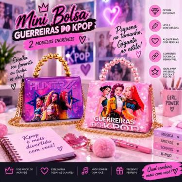 Imagem de Bolsa Mini Guerreira KPop Infantil - Presente Guerreiras Do Kpop
