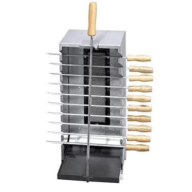 Imagem de Assador de Carne Vertical a Gás Itajobi Itagrill com Infravermelho e 10 Espetos com Cabo de Madeira